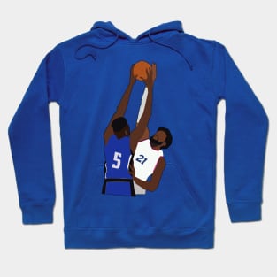 Mo Bamba Dunk on Joel Embiid - Orlando Magic Hoodie